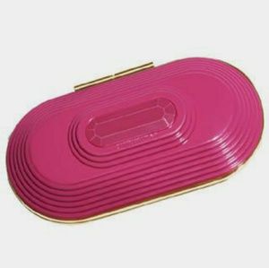 Jimmy Choo for H&M Hard Shell Plastic Clutch